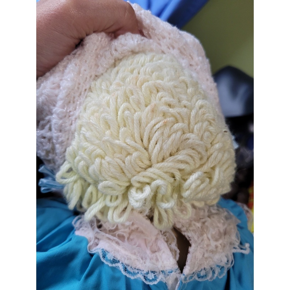 1983 Lemon Loop Xavier Roberts Cabbage Patch Doll Blue Eyes First Tooth - Picture 10 of 16